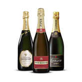 PACK 3 CHAMPAGNES TRADITION - Jacquart Mosaïque Brut, Piper-Heidsieck Cuvée Brut, Lanson Black Label Brut